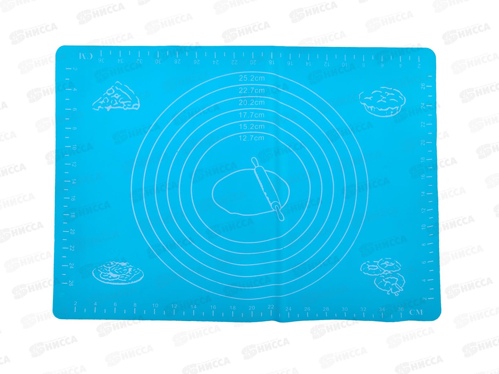 Коврик для раскатки выпечки теста 30*40см силиконовый 6001-40 *120