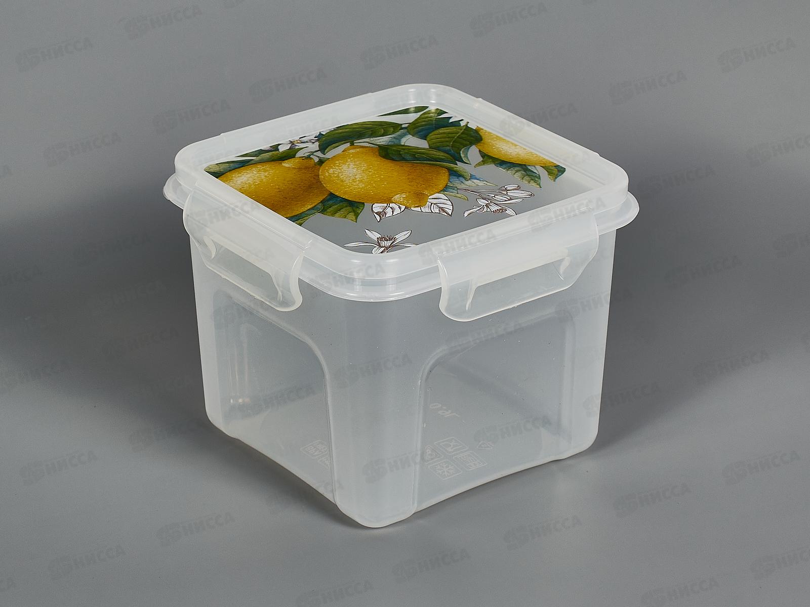 Контейнер СВЧ 0,9л "Фреш" квадратный С57258 *16