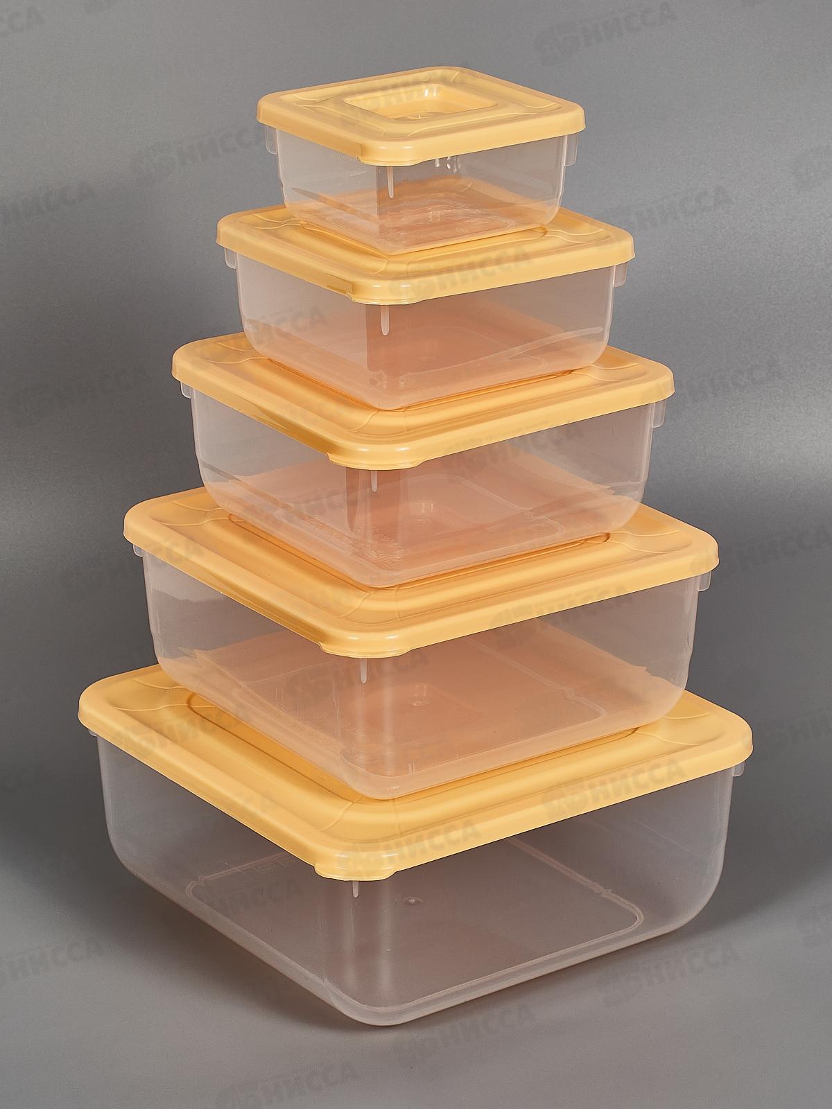 Набор контейнеров &quotПрактик&quot 5шт С88752 *18