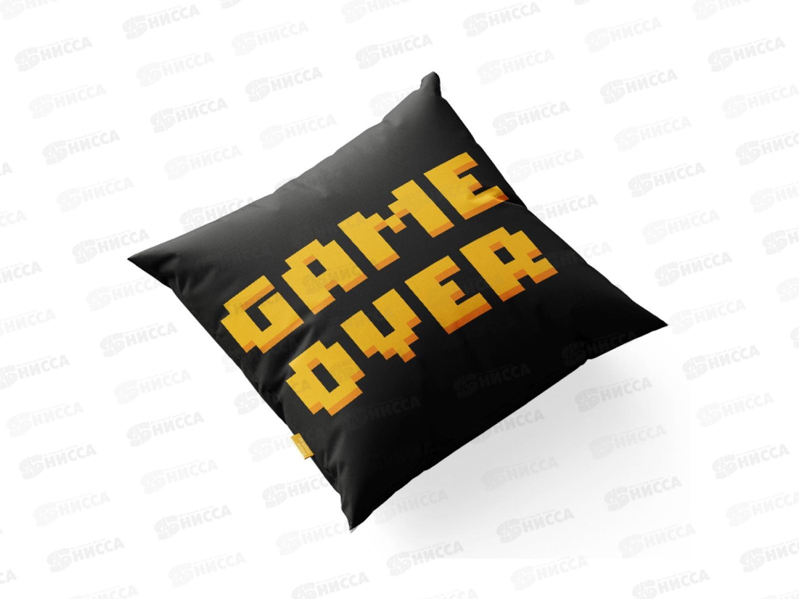 Подушка декоративная &quotGame Over&quot 30см, МТ01063  *9