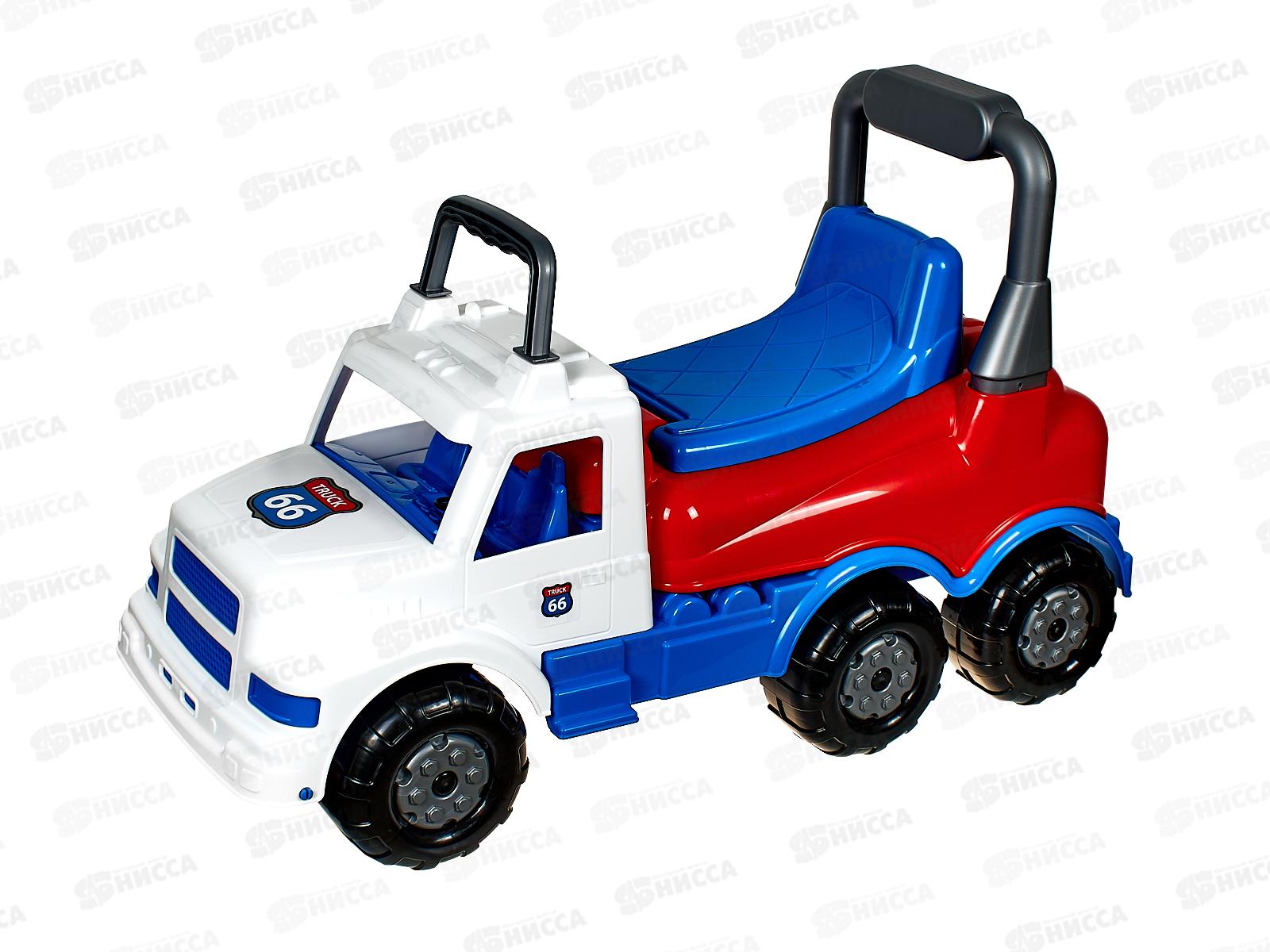 Каталка-автомобиль &quotБуран&quot №1 (бело-синяя) 90348