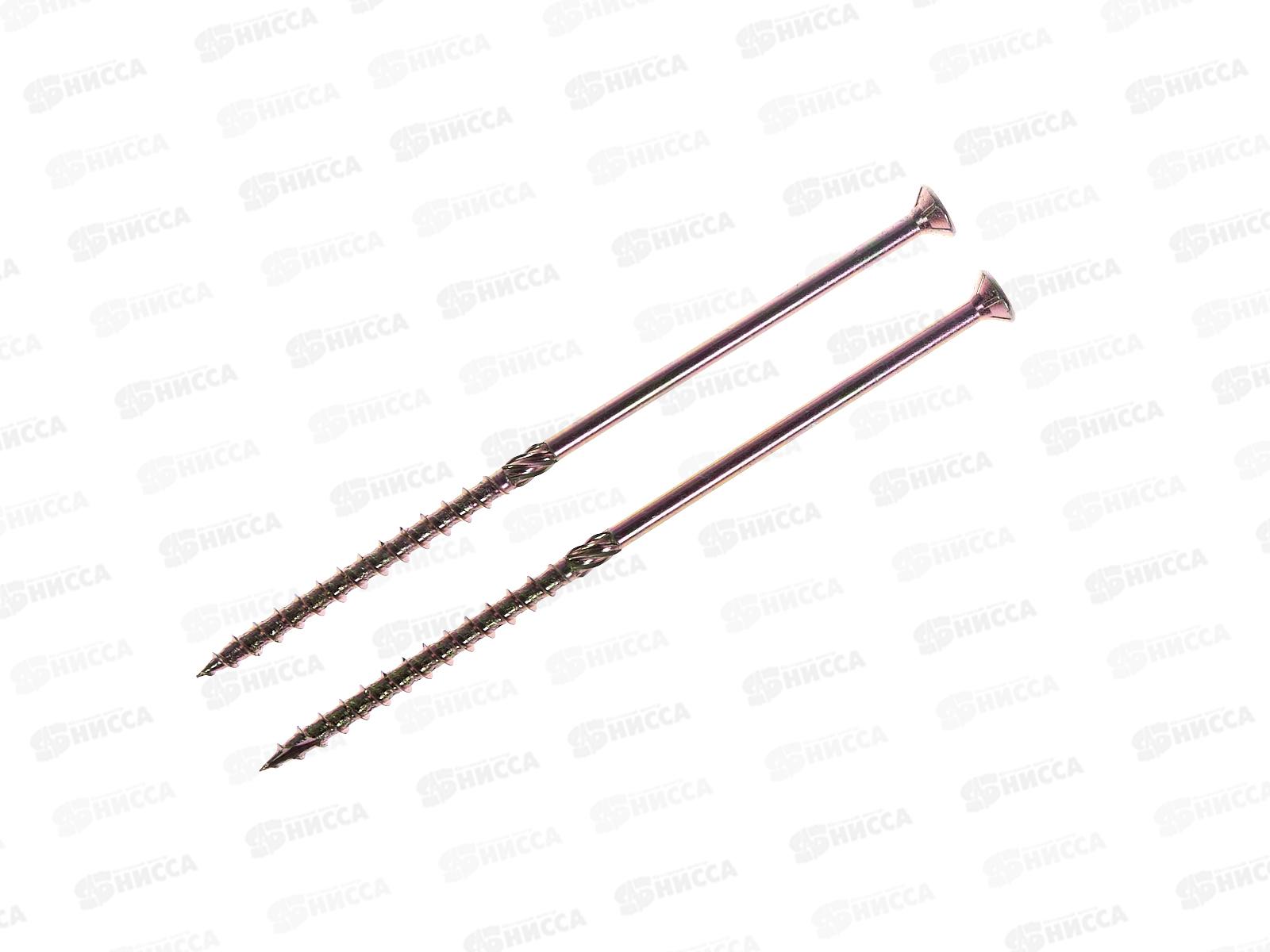 Саморез универсальный TX 8,0х200 желтый цинк (2шт)