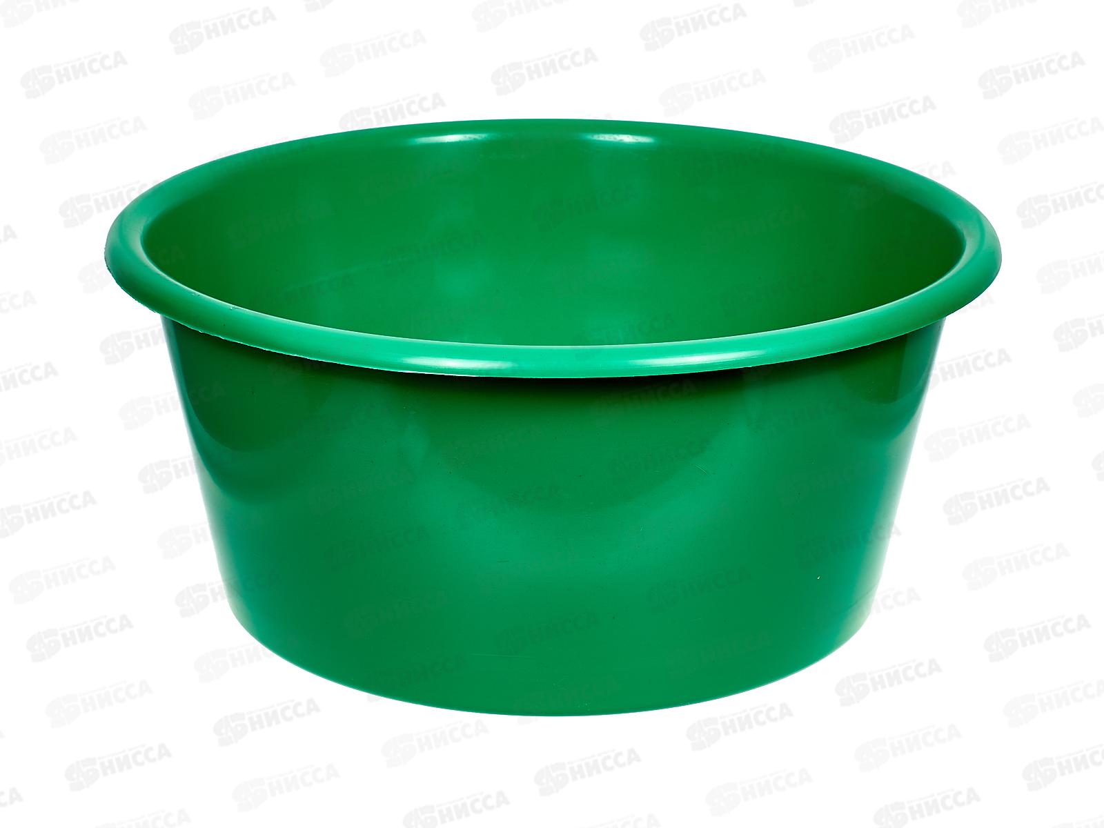 Таз  12л пластмассовый H170 Зеленый *30  ИНТ
