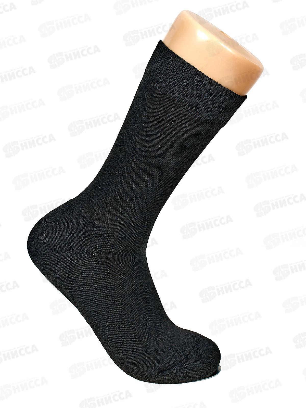 Носки мужские МТ-213 GRAND LINE черный, плюш след р-31