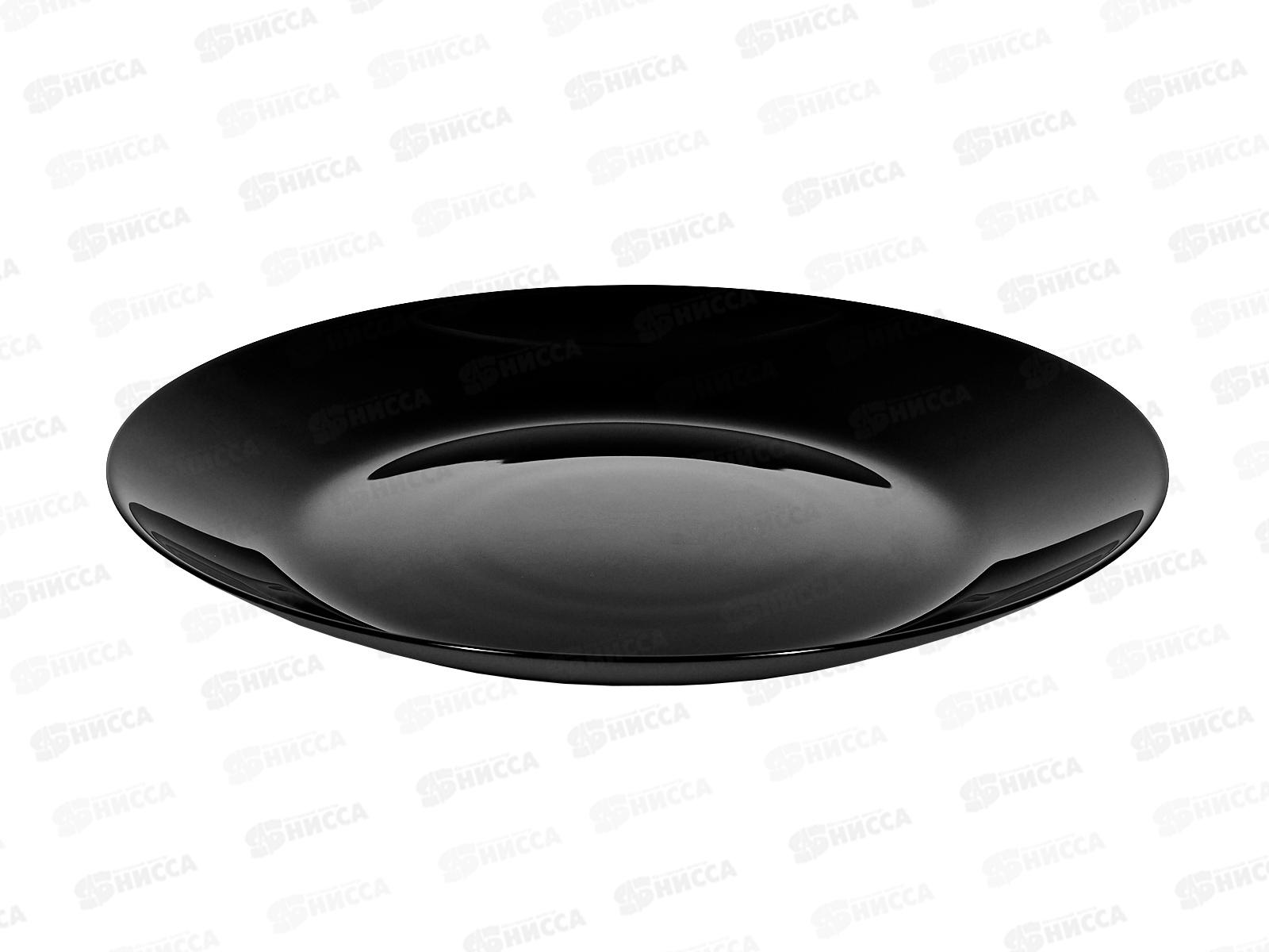 Тарелка обеденная Лили Блэк 25см V0461