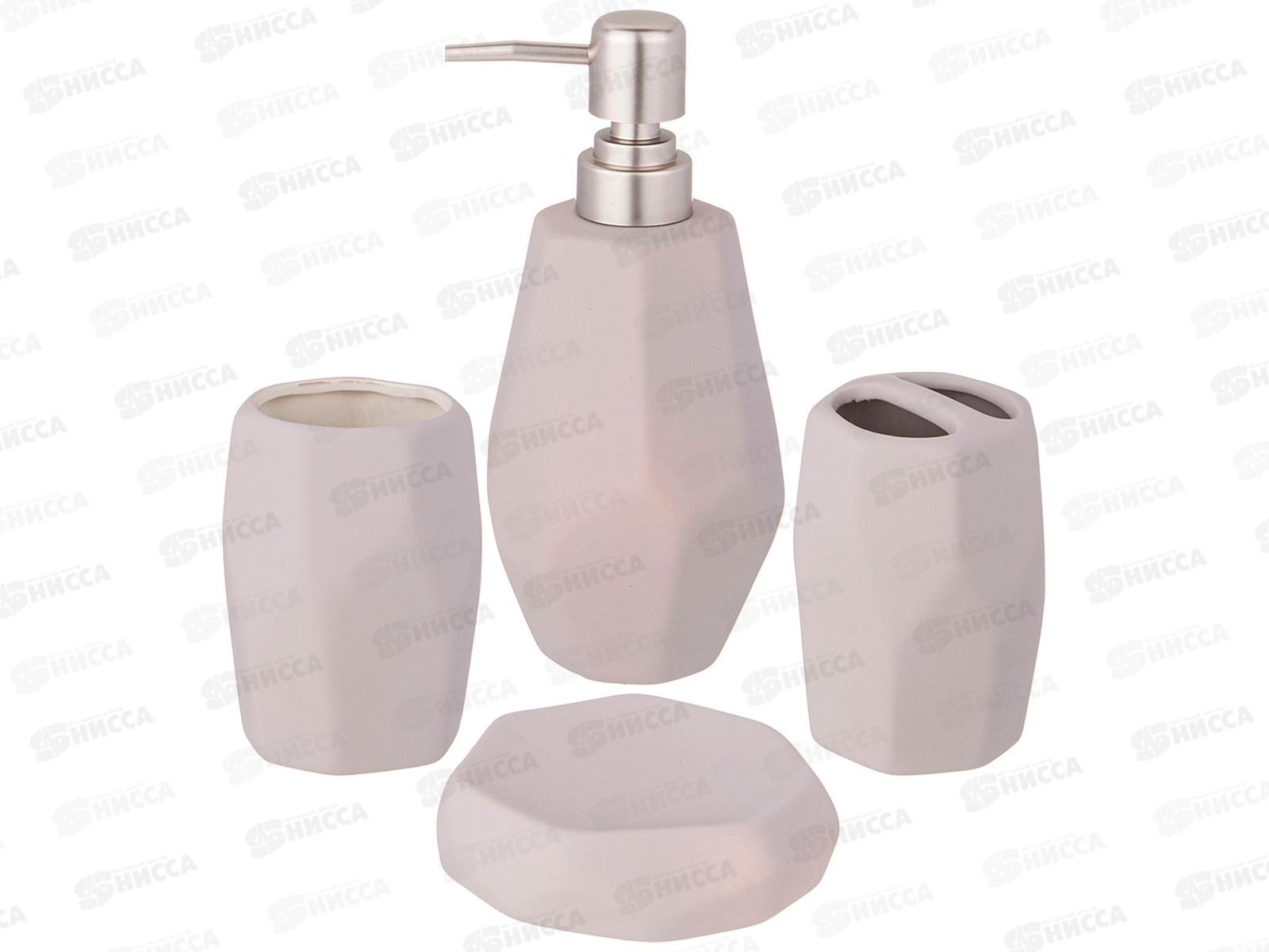 Набор для ванной комнаты 4предмета 755-241 *12