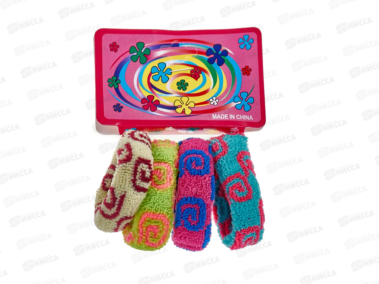 Резинка  для волос 4х штучная 234-158 78653 *12  Б