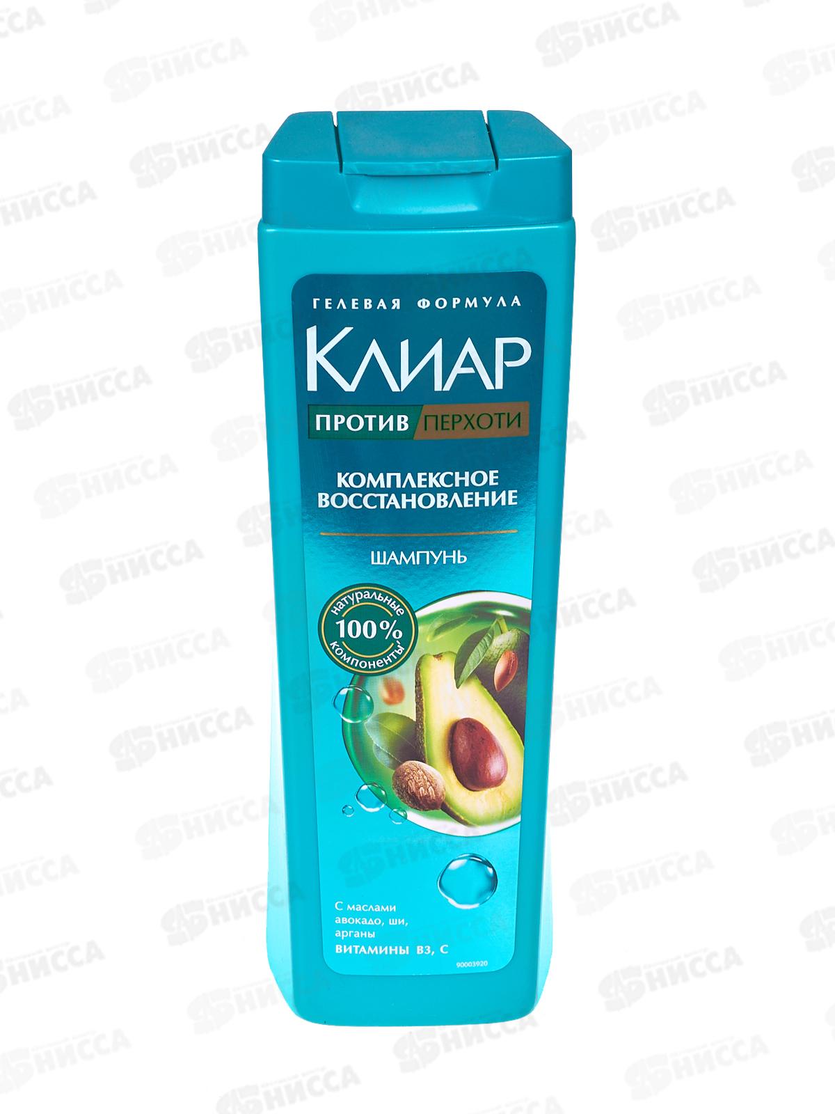 CLEAR шампунь 400мл Комплексное восстановление  *12/6