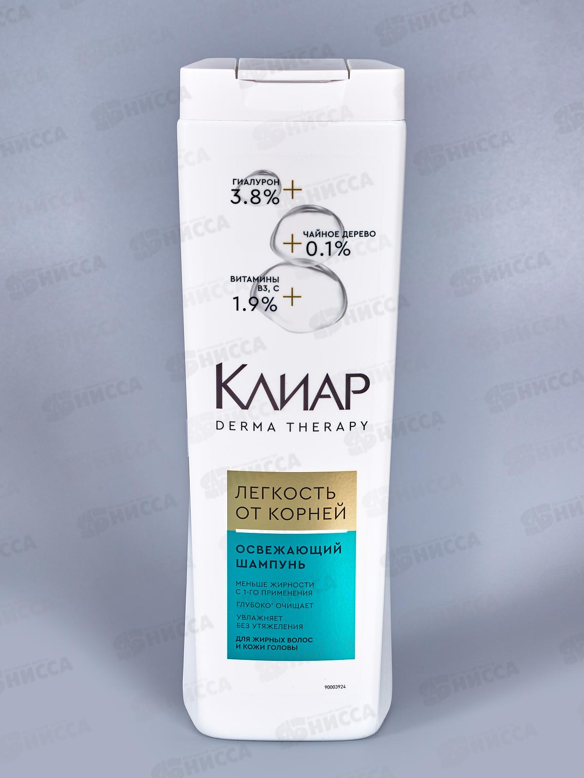 CLEAR шампунь 380мл DRM TRP Легкость от корней  *12/6