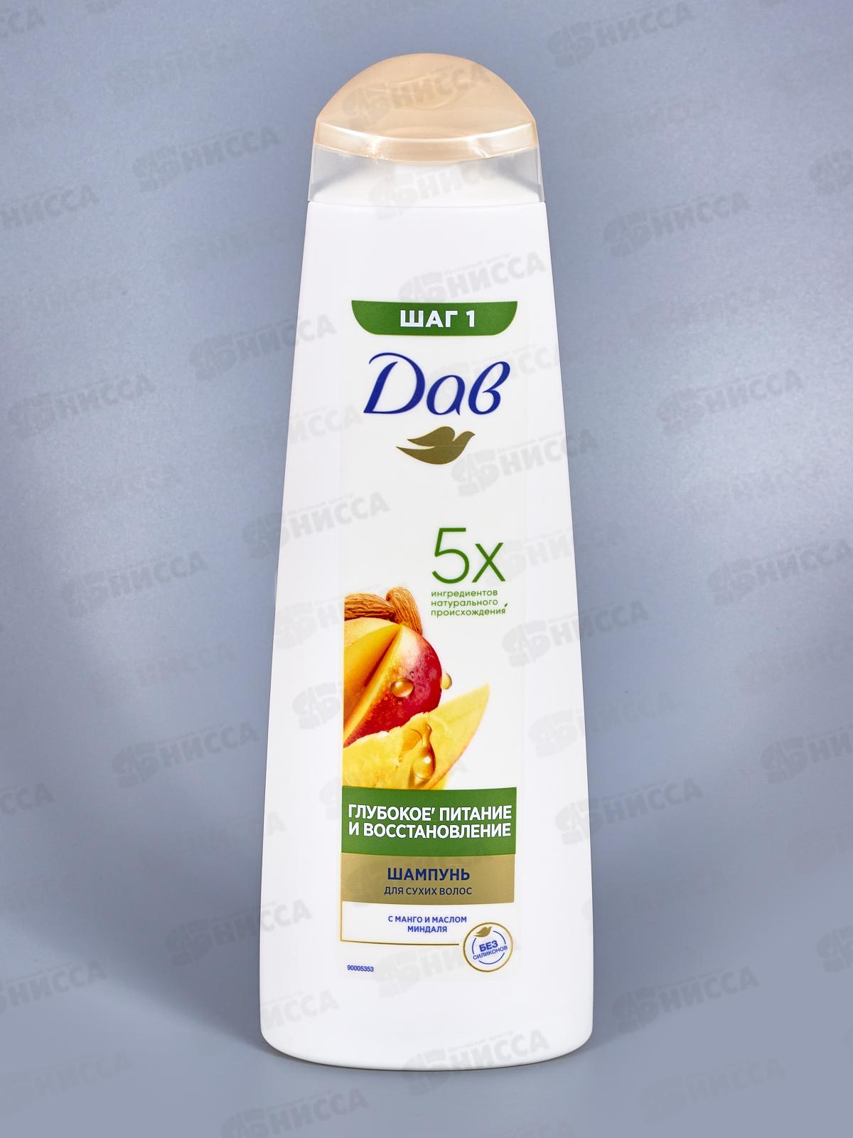 ДАВ шампунь 380мл Глубокое питание и восстановление с Манго *10