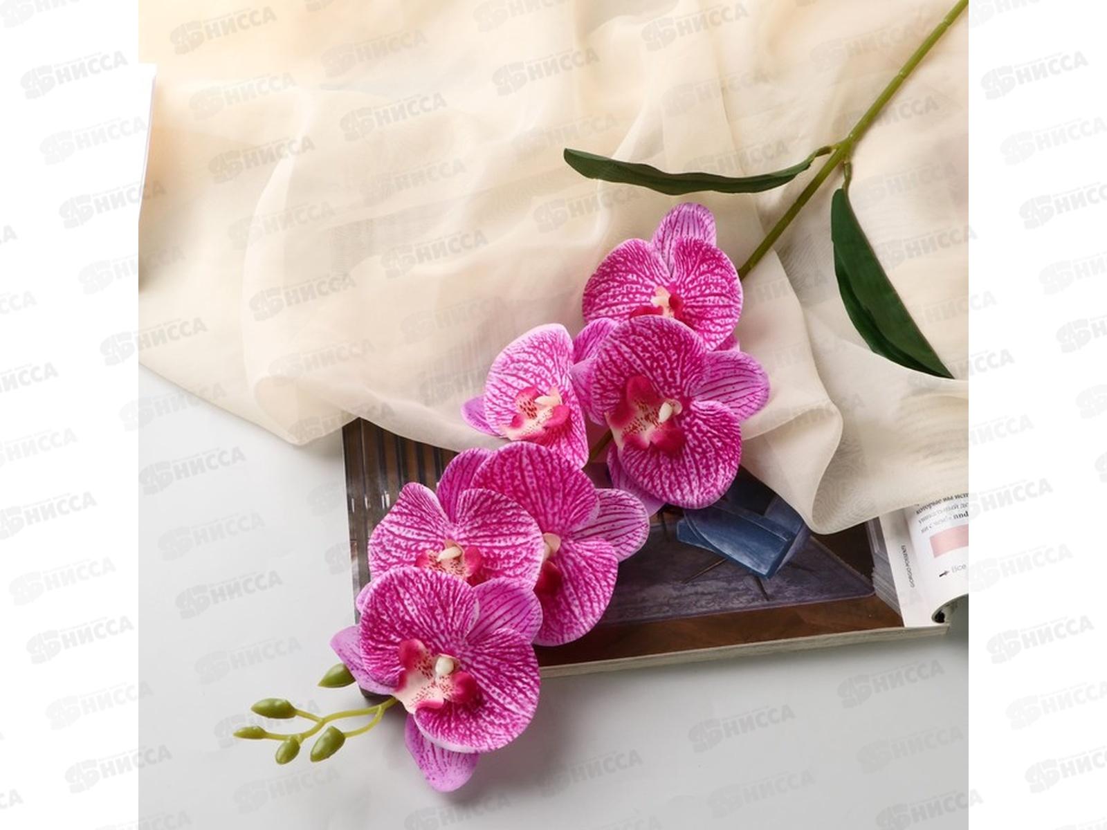 Цветы искусственные 55см Орхидея фаленопсис сиреневый 9369526