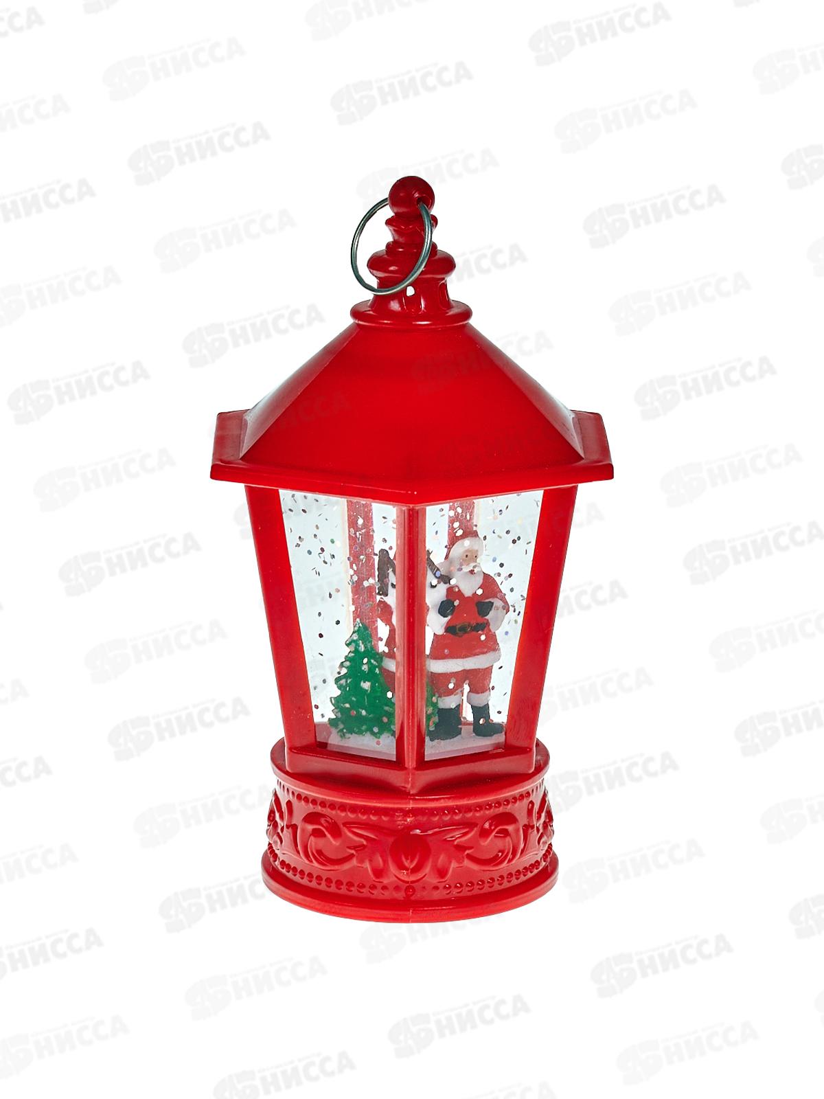 Сувенир &quotФонарь Дед Мороз&quot 8*7*14см 196-0786