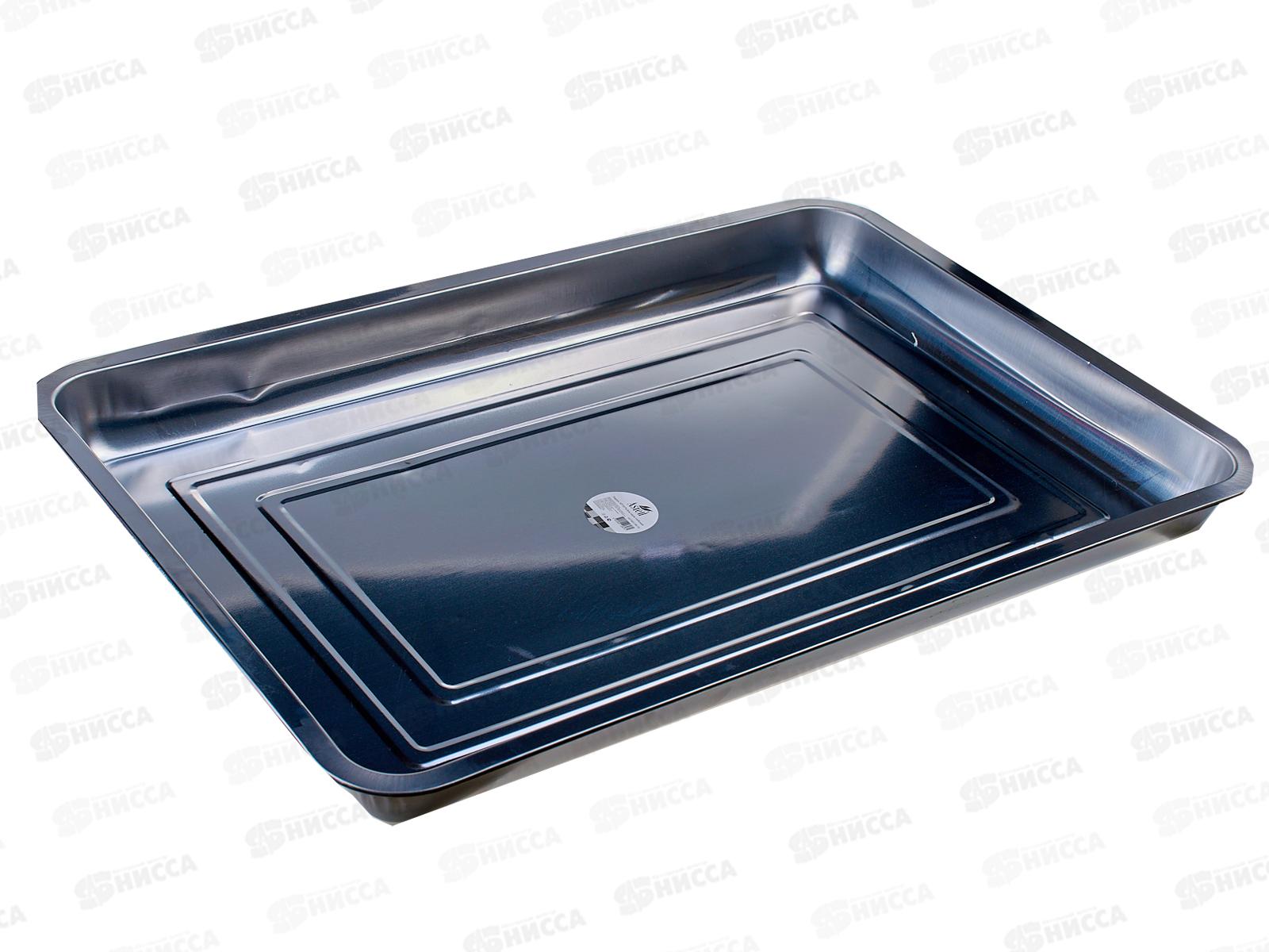 Поднос 50*35*4,8см нержавеющий глубокий AST-002-ПВГ-50