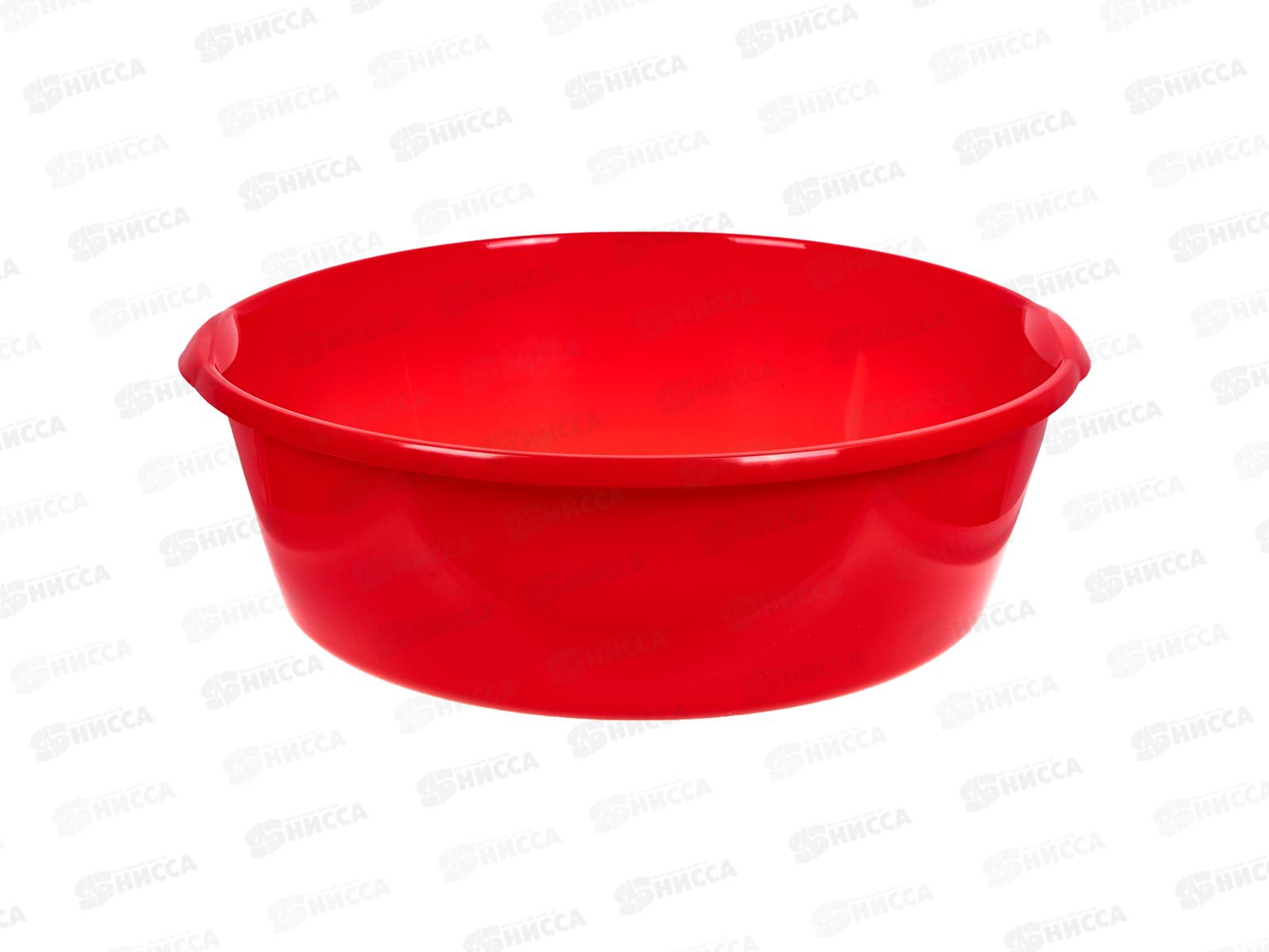 Таз  20л пластмассовый красный  ИНТ *20