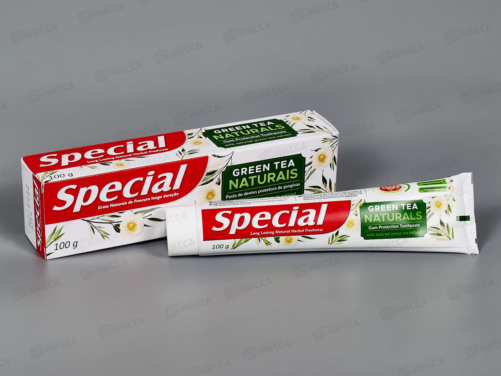 Special Grean Tea зубная паста Зеленый чай 100г