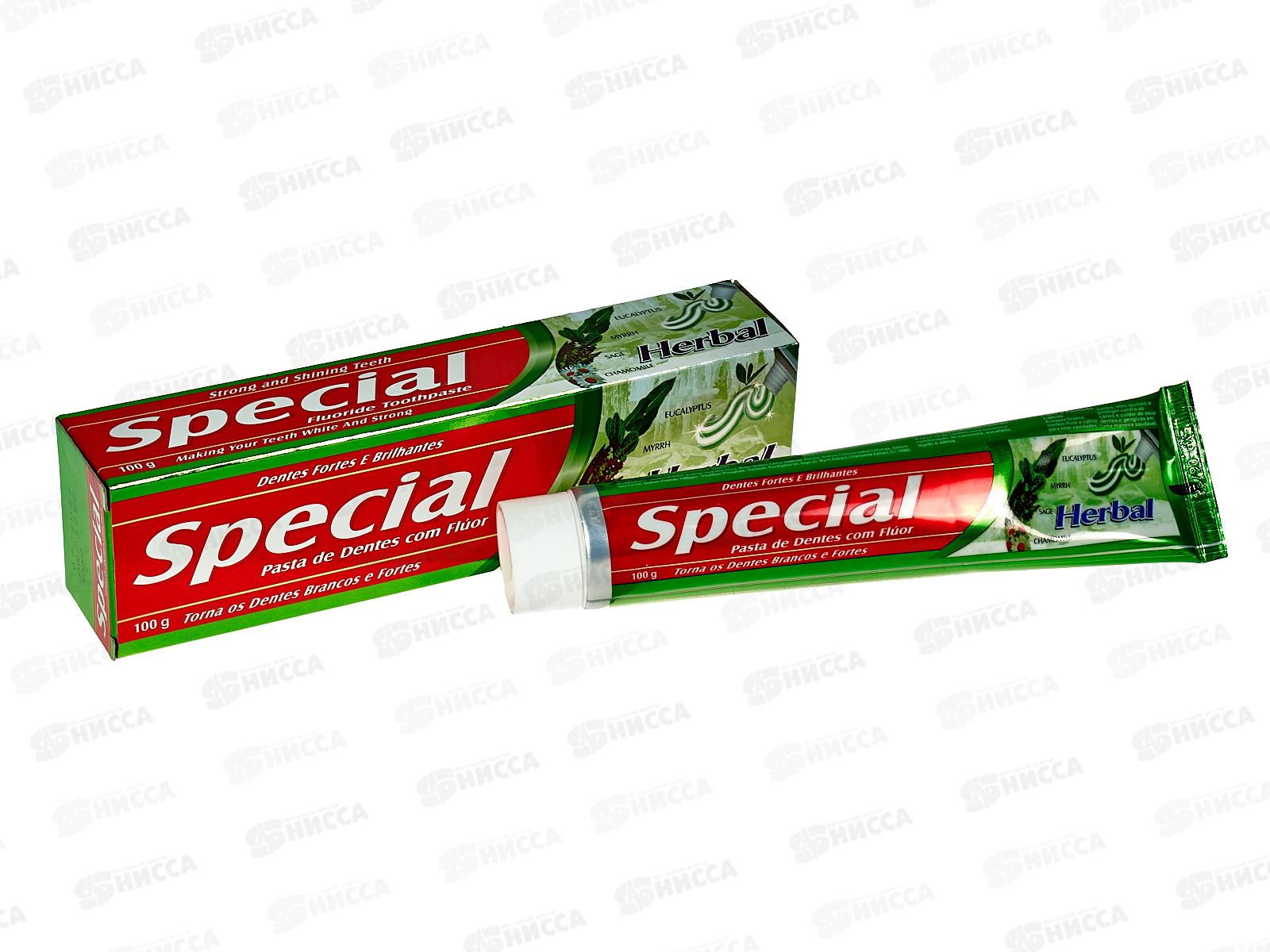 Special Herbal зубная паста С экстрактом трав 100г