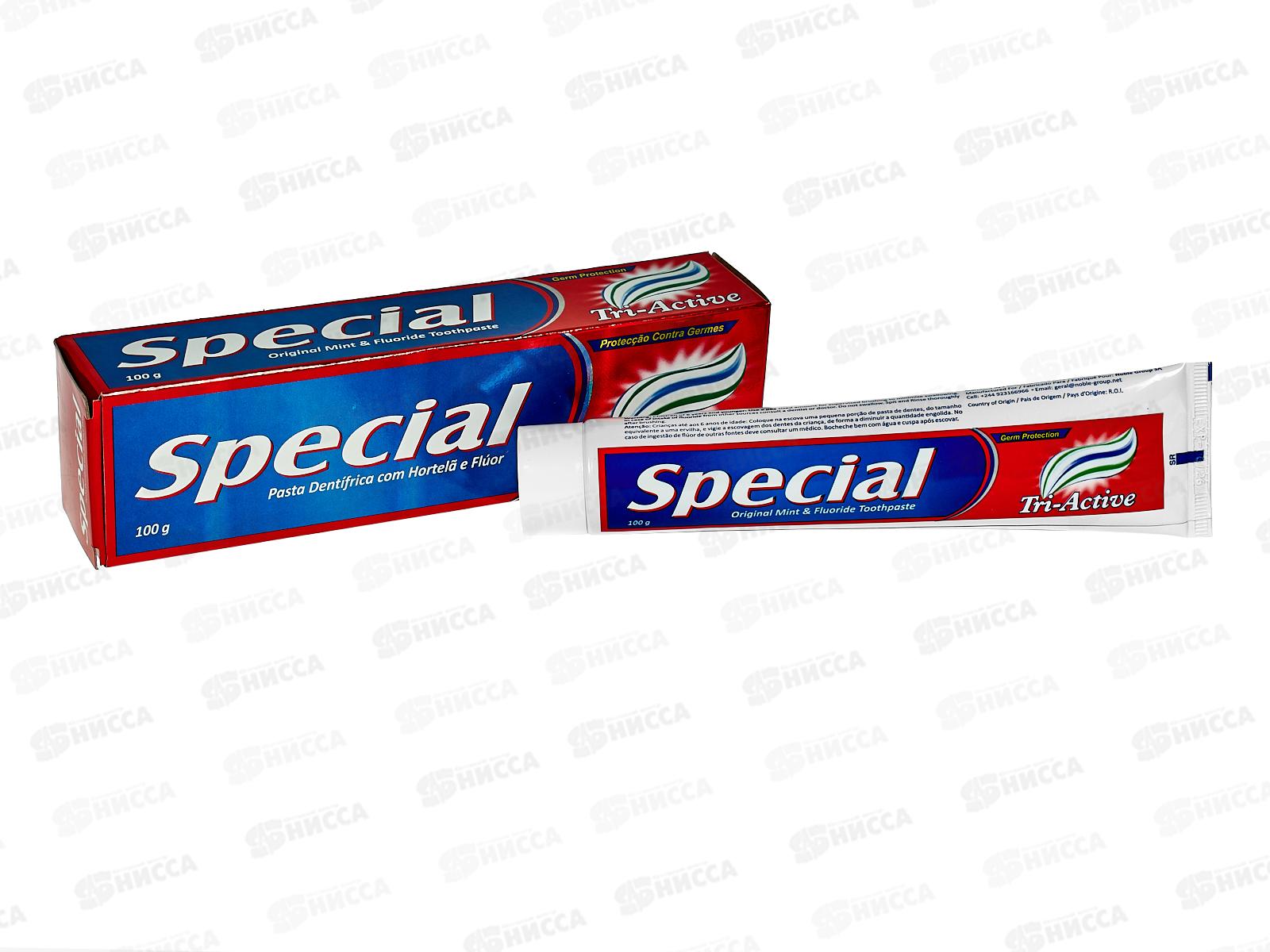 Special TRI-Active зубная паста Тройная защита 100г