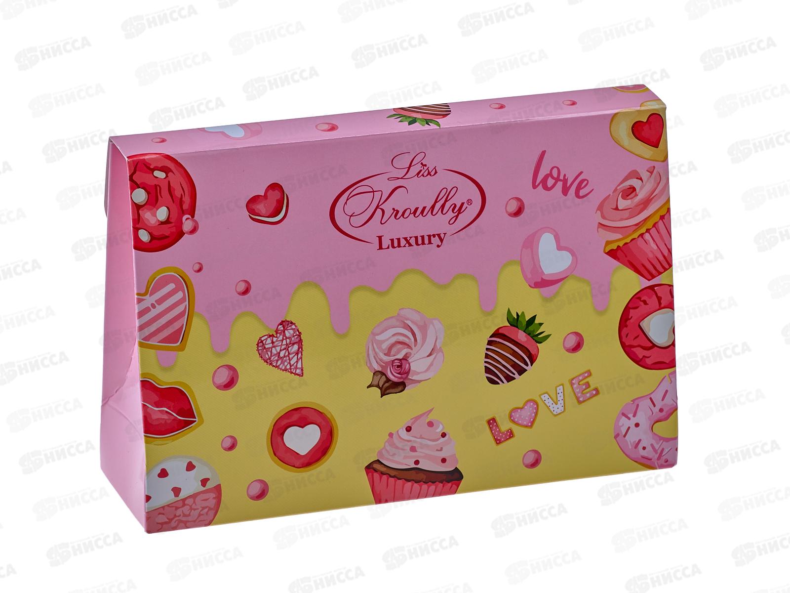 LISS KROULLY Подарочный Набор WN-2311 (крем для рук питательный+маска для рук) 2*75мл*12