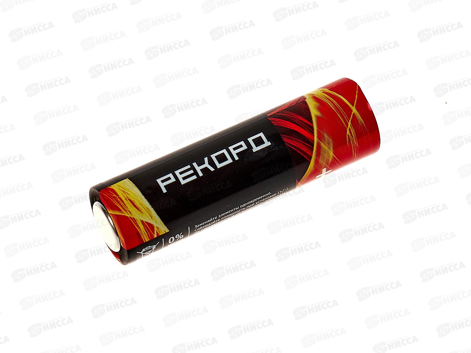 Батарейка РЕКОРД LR06, BP1 5шт на карте  *5/60/600