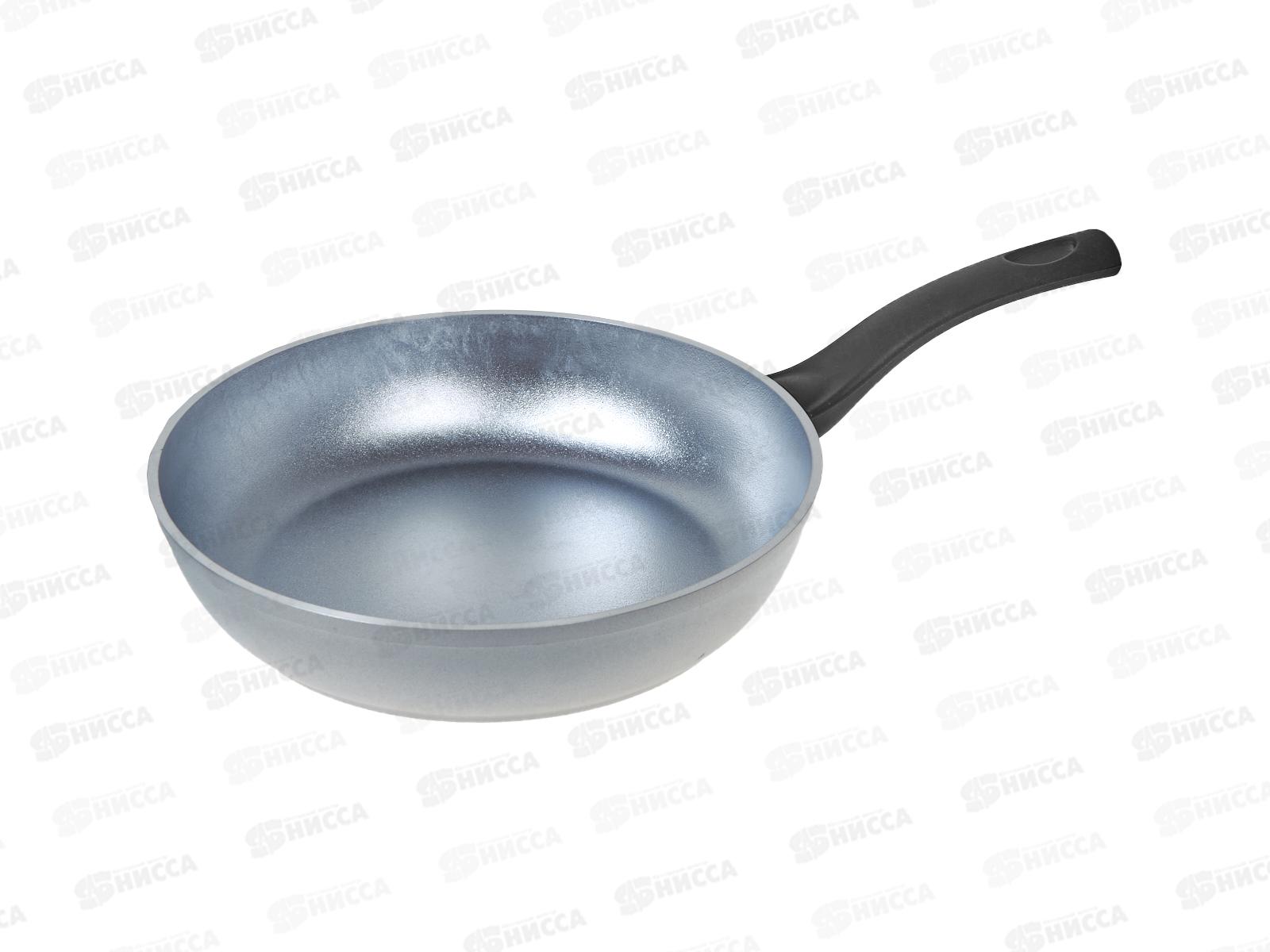 Сковорода 260/60мм с утолщённым дном с ручкой  с262