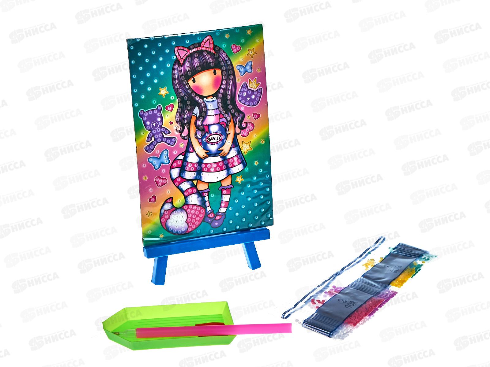 Алмазная мозаика 10х15см Милые девочки, АМ01Х15-GOR, 361135