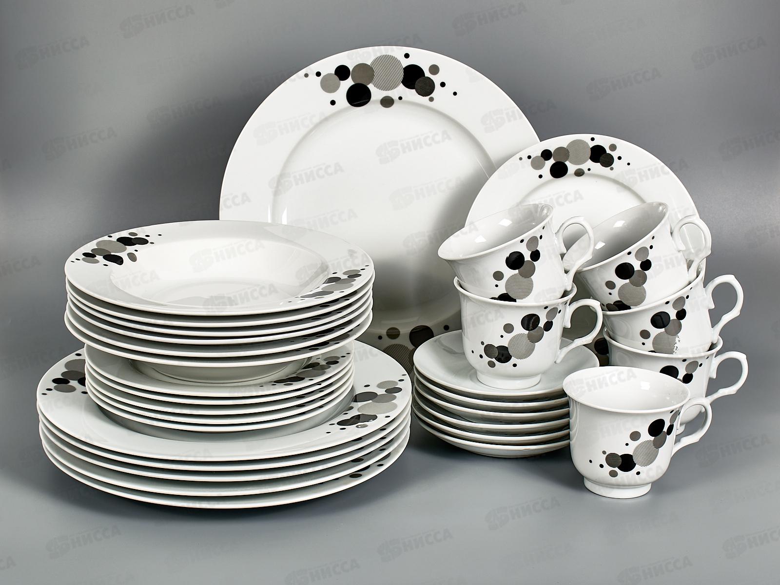 Сервиз ВК-9813 30предметов DAY & NIGHT