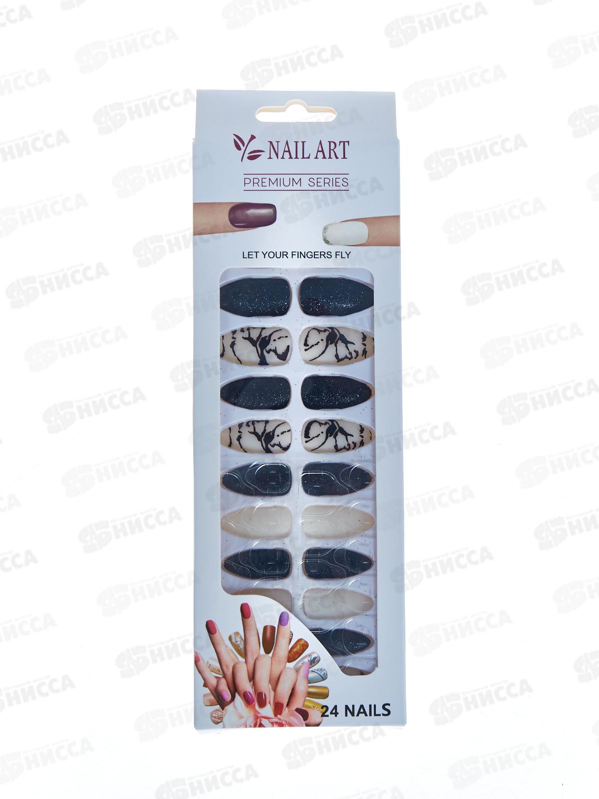 Ногти накладные набор 24шт (063448)  Ж