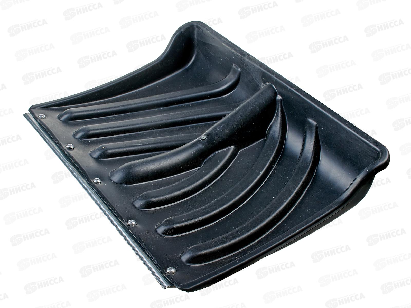 Лопата снеговая 465*340мм &quotКрепыш-№2&quot пласт., оцинк.планка, б/ч *5