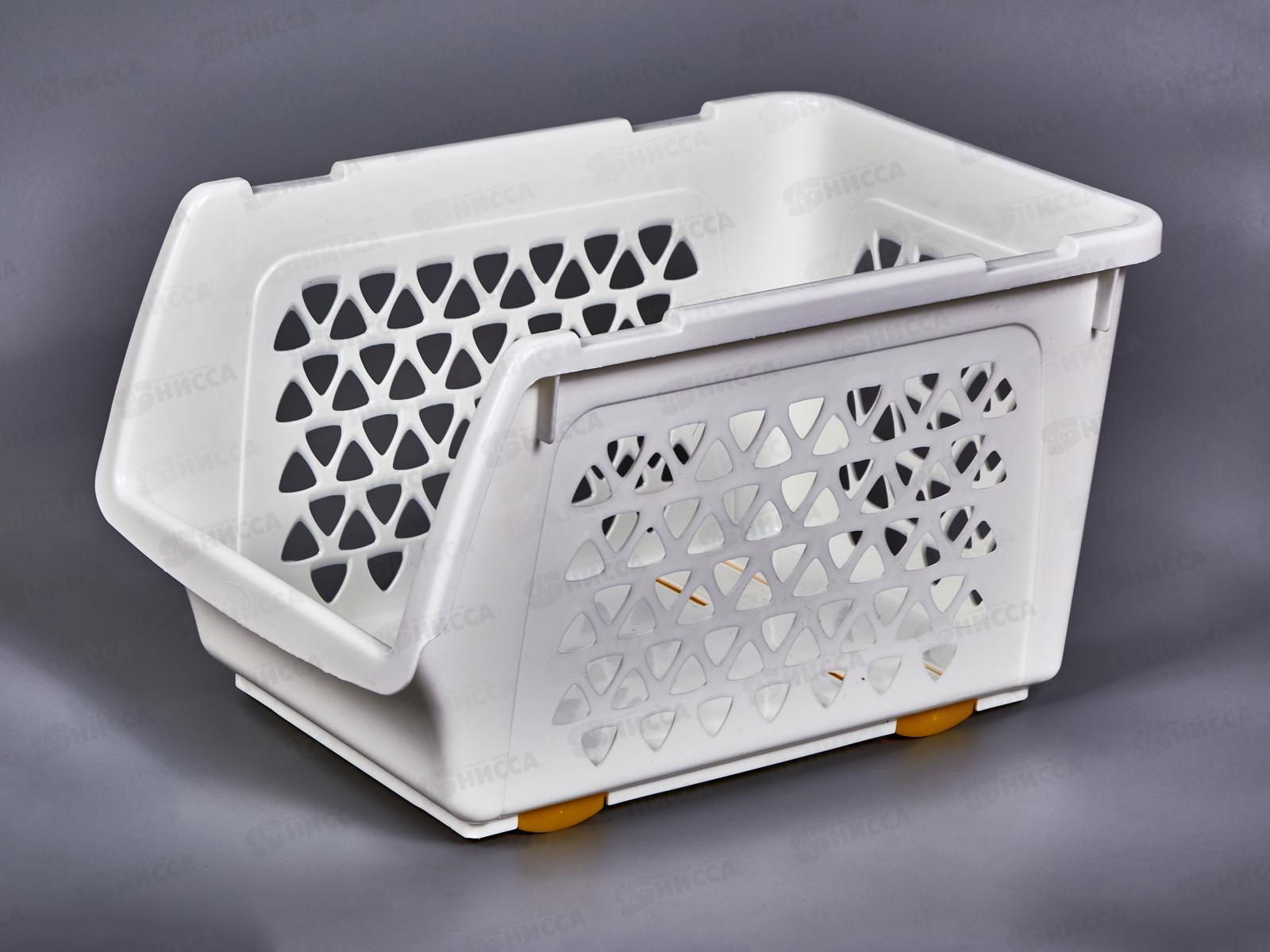 Ящик для овощей 10л Белый ИНТ*11