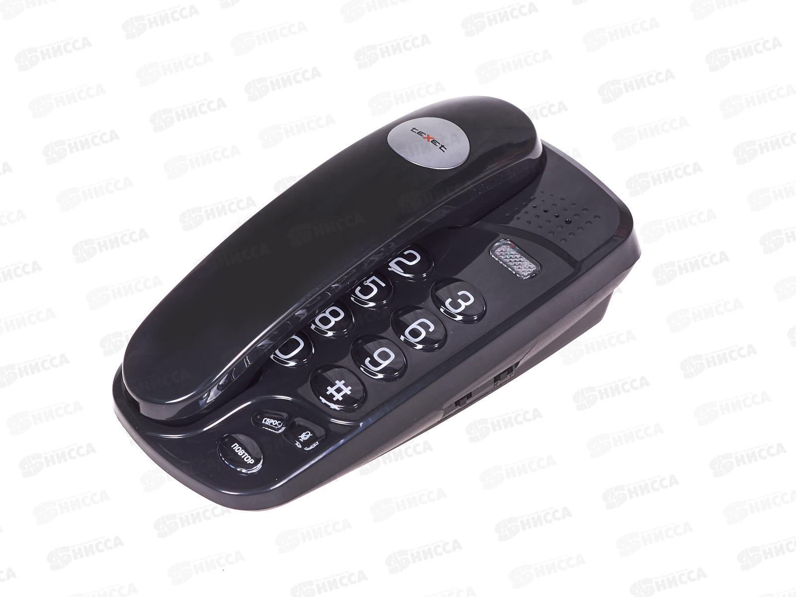 Телефон Texet TX-238 черный