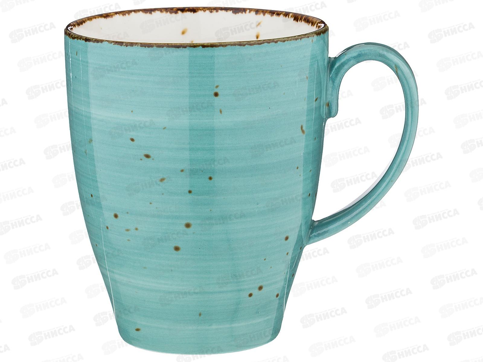 Кружка Bronco Nature 450мл Бирюзовый 263-1040 *32