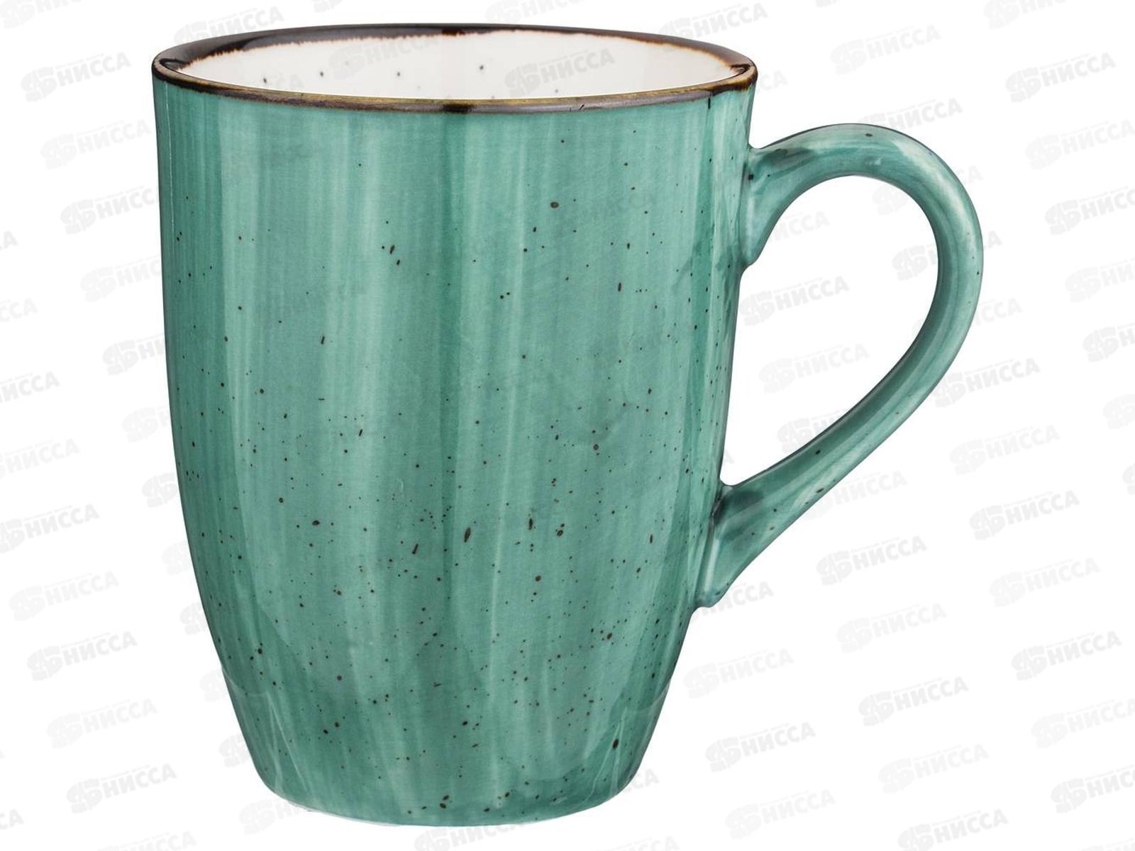 Кружка Bronco Nature 300мл Мятный 263-1109 *32