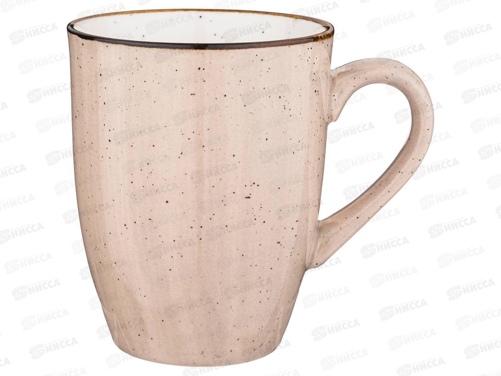 Кружка Bronco Nature 300мл Бежевый 263-1110 *32