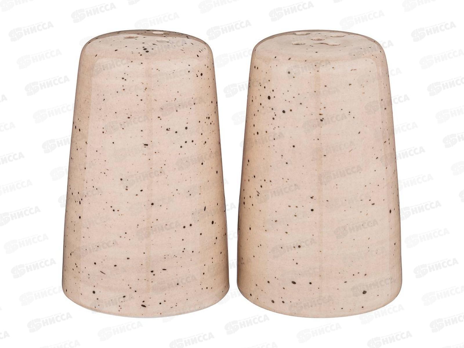 Набор для специй Bronco Nature 2 предметов Бежевый 263-1117 *48