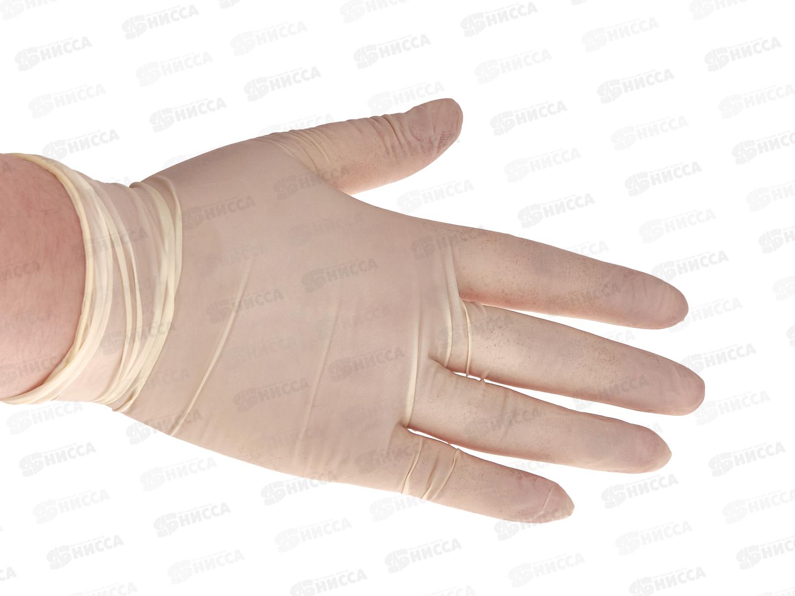 Перчатки латексные неопудренные арт. NPD050S р.S*10