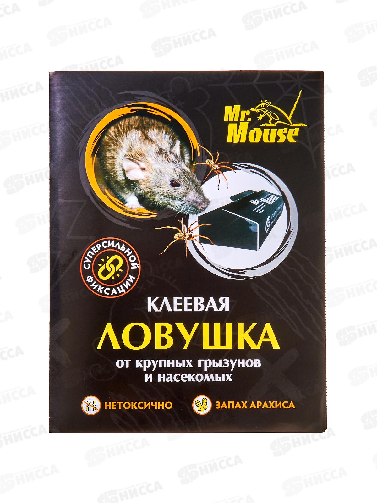 Mr. Mouse клеевая ловушка от крыс (черный цвет) AR-5169  *40