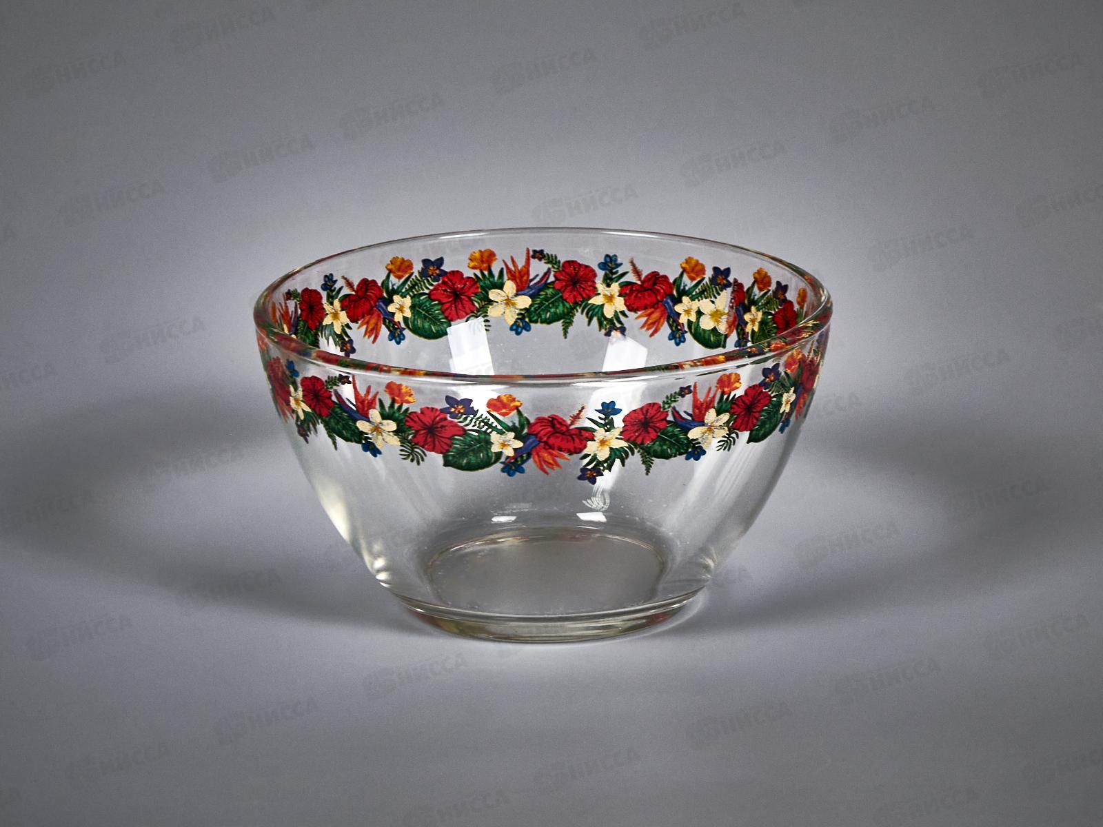 Салатник малый 322/1-Д Бордюр цветочный