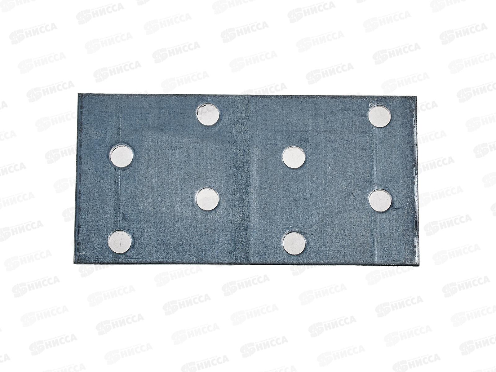 Пластина соединительная  40*80 цинк, Госкреп *100