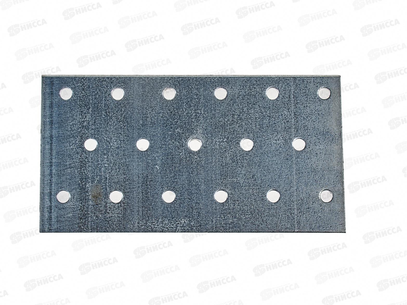 Пластина соединительная  60*120 цинк, Госкреп *50