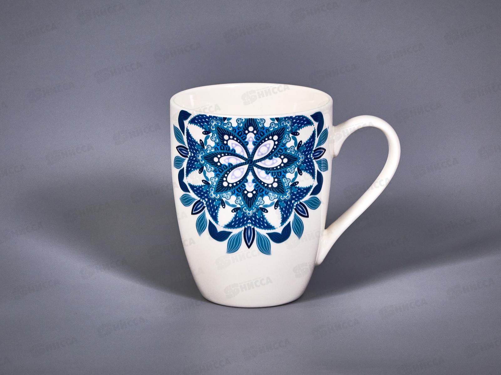 Кружка 370 мл Зимний узор 370-8924 6/48