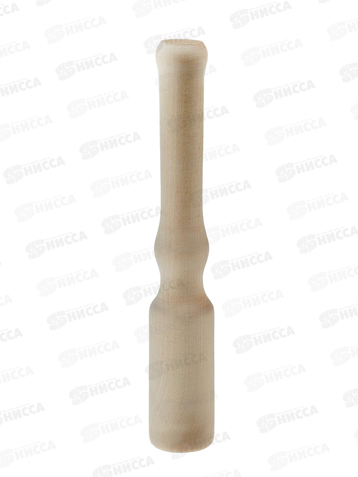 Толкушка деревянная большая. 25*4см 7287 *10/100