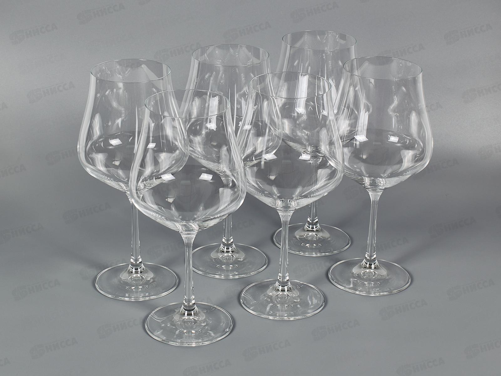 Набор бокалов для вина Tulipa 6шт 600мл CR600101T