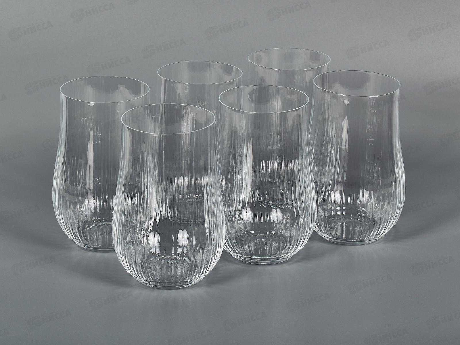 Набор стаканов Tulipa Optic 6шт 450мл CR450201TO