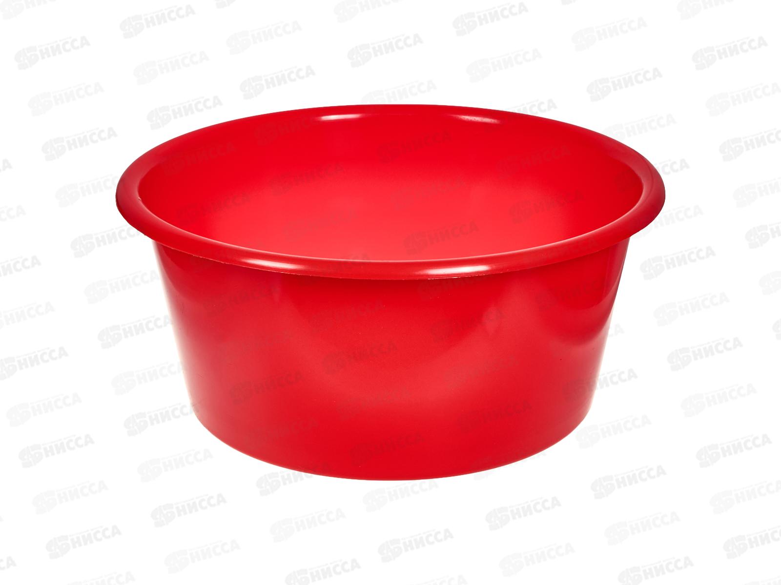 Таз  12л пластмассовый H170 Красный *30 ИНТ