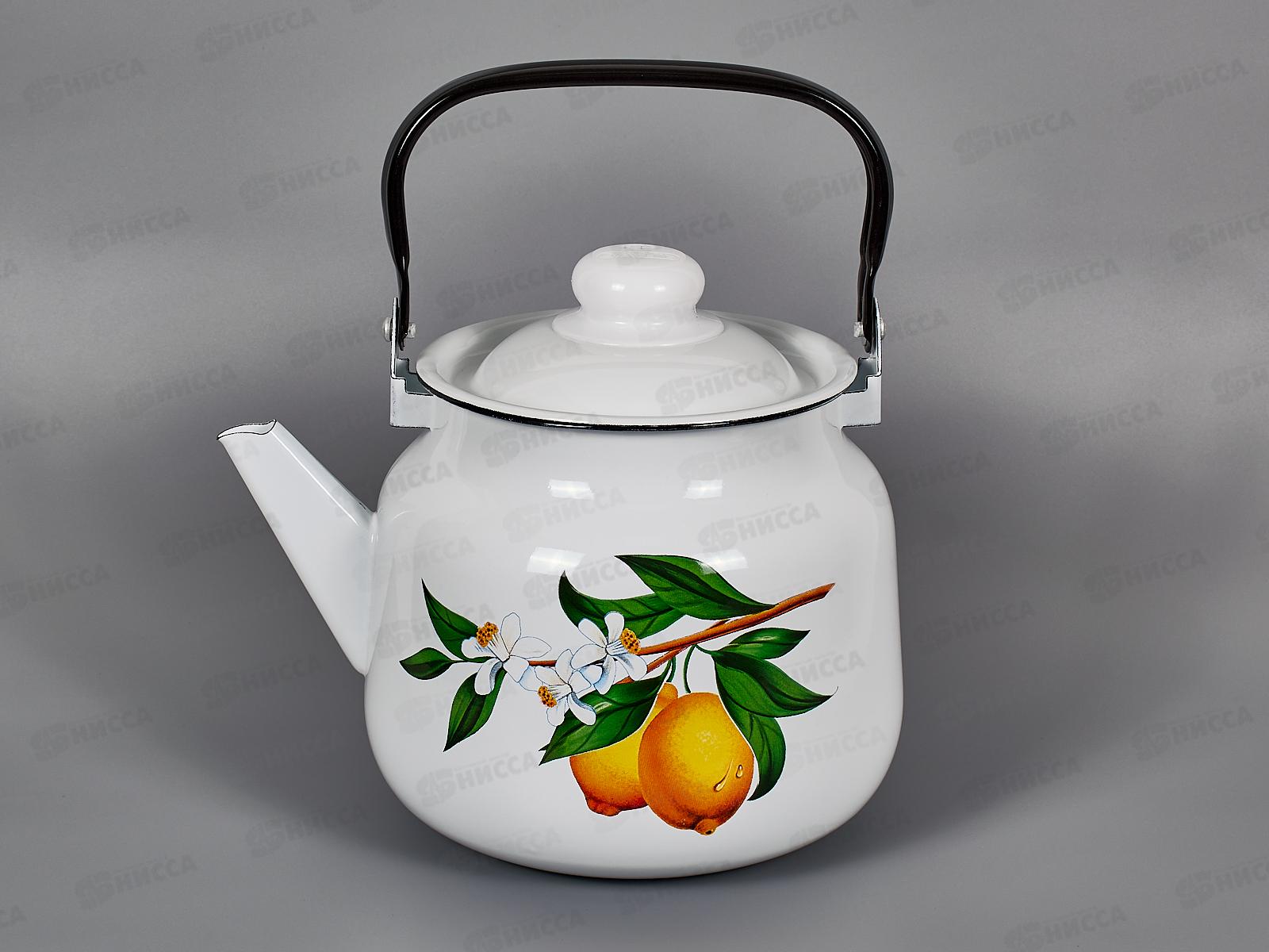 Чайник 3,5л с рисунком 01-2713/4 Лимоны *4