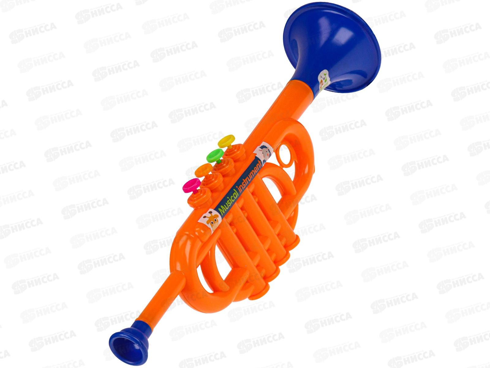 Труба-1 &quotВеселый оркестр&quot 35см И-4118 пакет