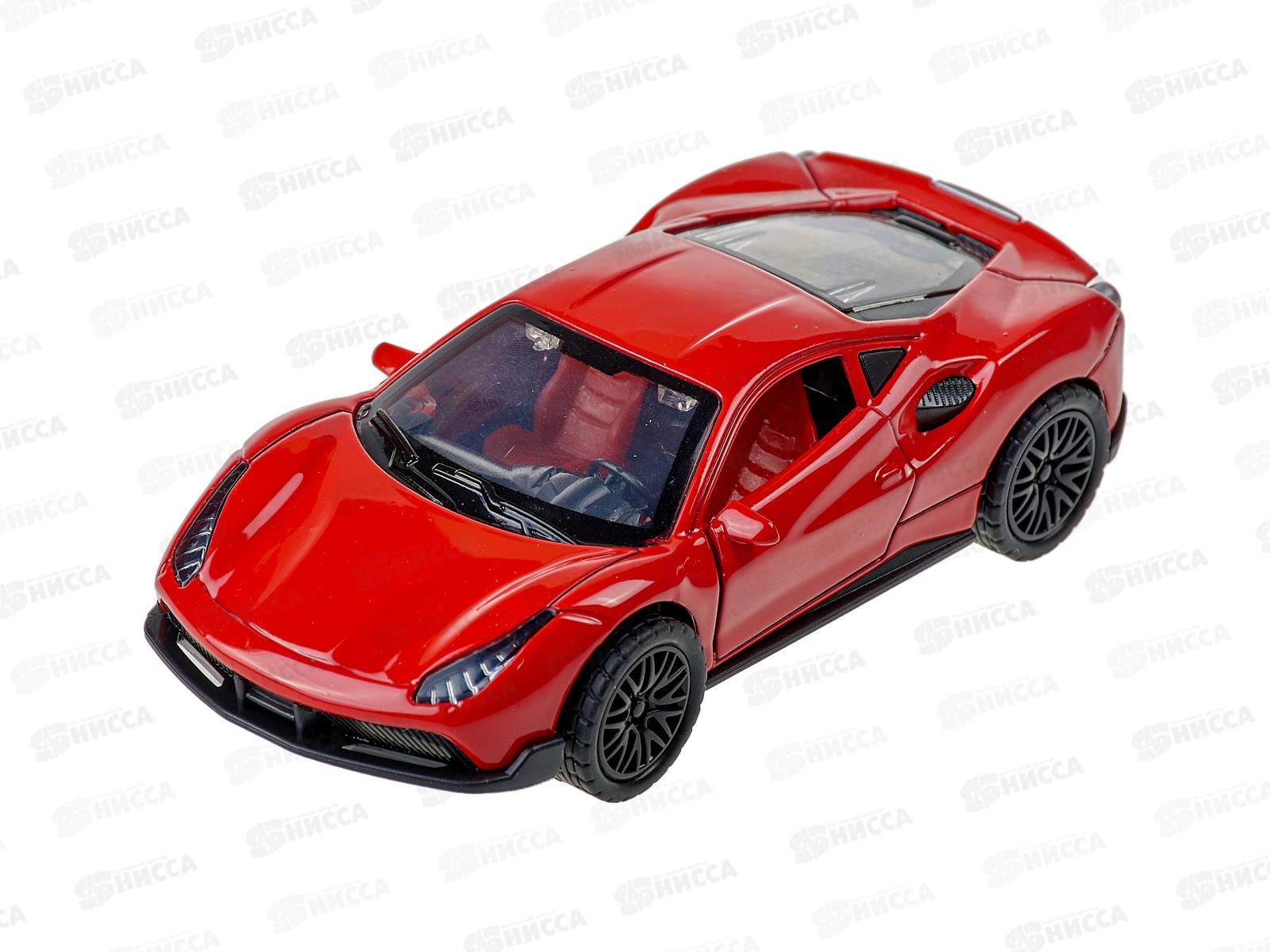 Машинка металл 1:36 микс, свет, звук М1523-7В-2 в коробке