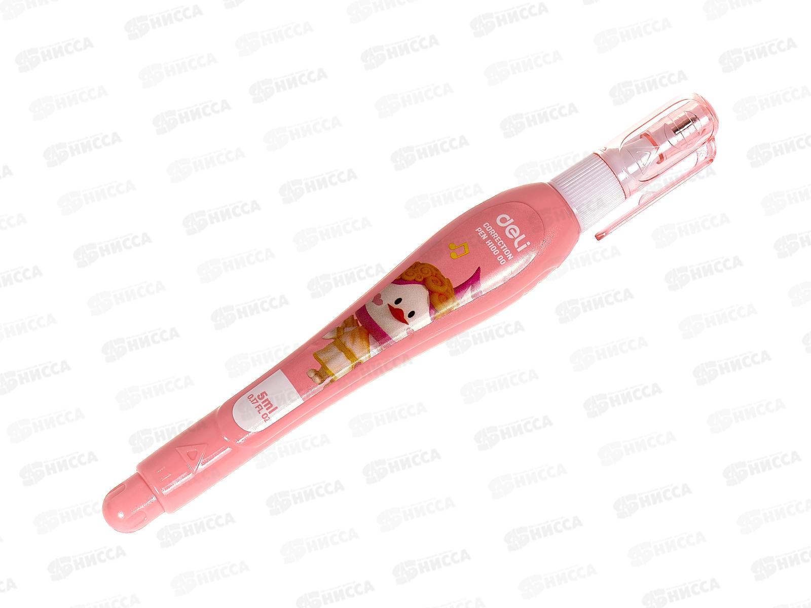 Корректор карандаш Deli Cover UP EH10000 шариковый белый 5мл *12