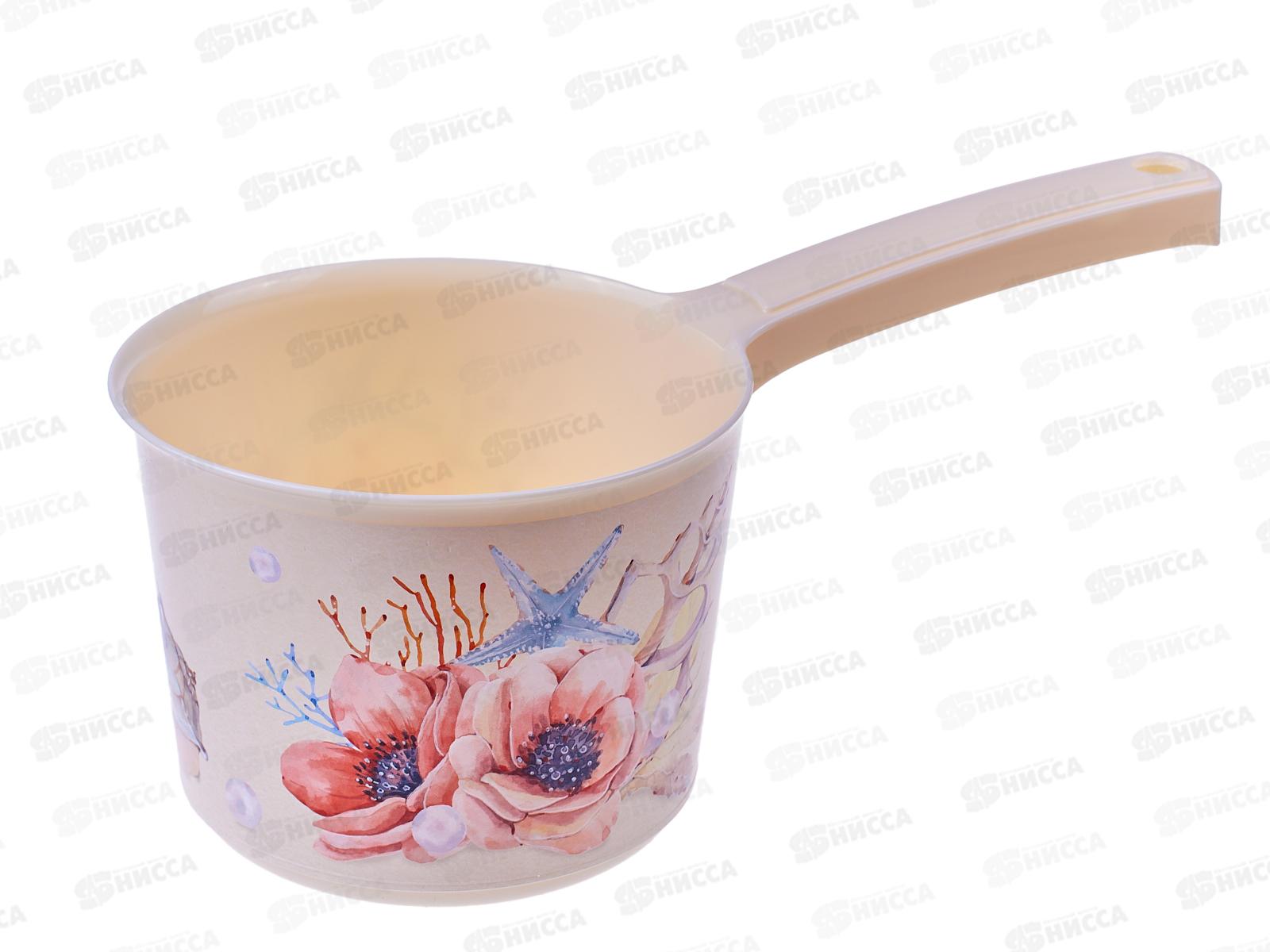 Ковш 1,5л ДЕКО маки М 1218 *16