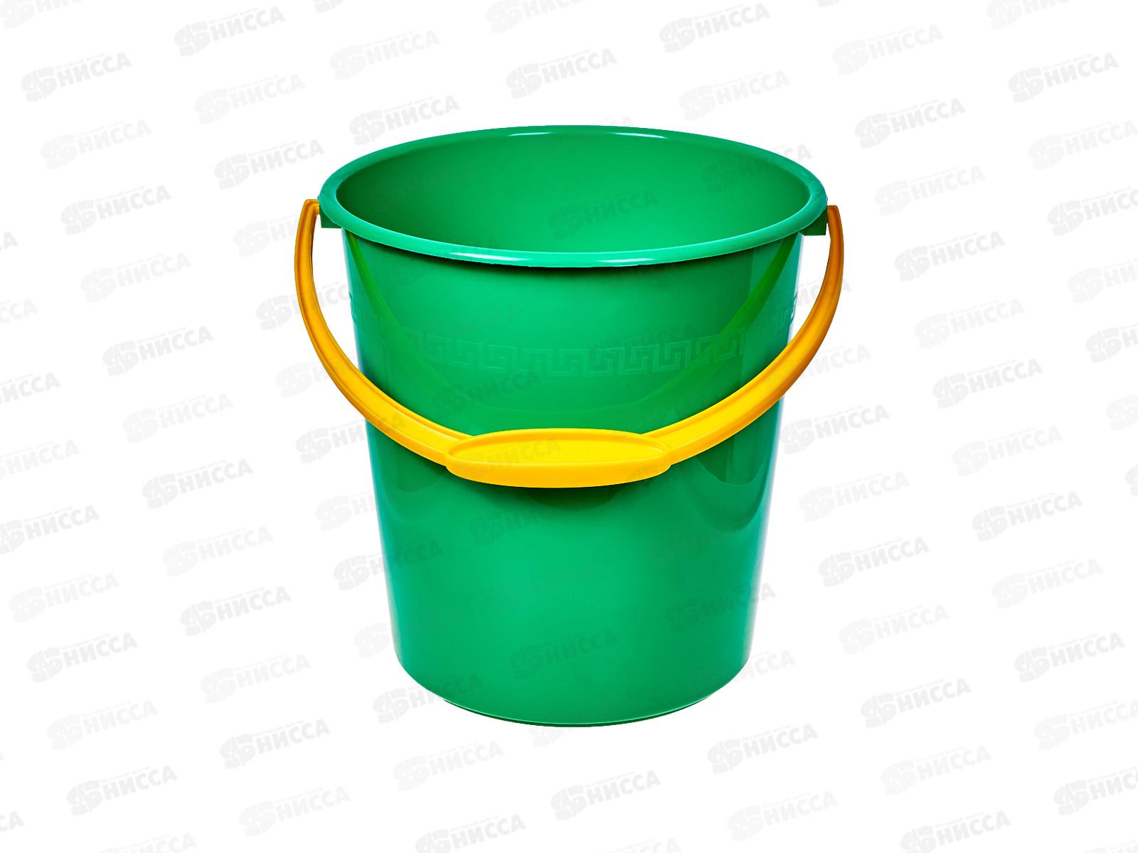 Ведро 10л мерное зеленое *20 ИНТ